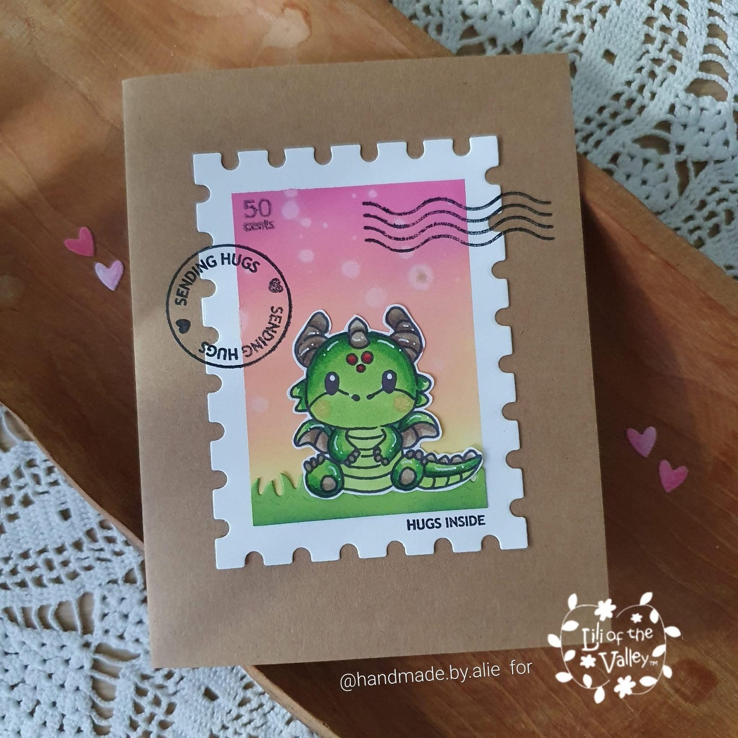 Dragons and Unicorns - A5 Stamp Set