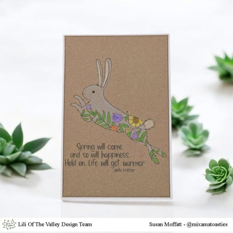 Easter Florals - A5 Stamp Set