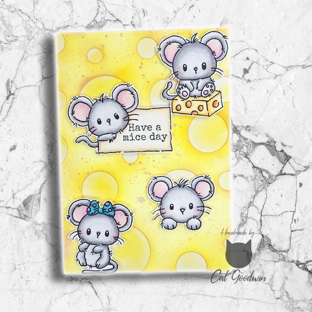 Have a Mice Day - A5 Stamp Set