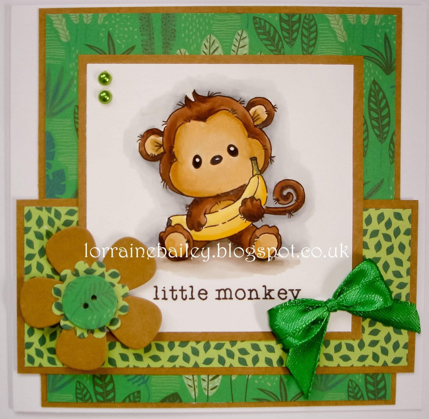 Little Monkey - A5 Stamp Set