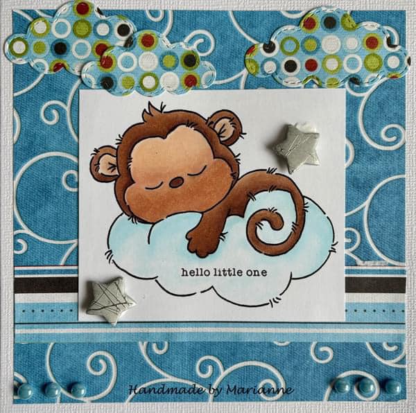 Little Monkey - A5 Stamp Set