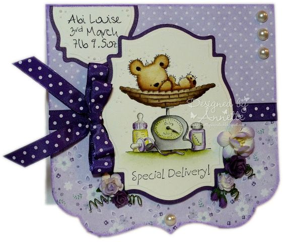 New Baby - A5 Stamp Set