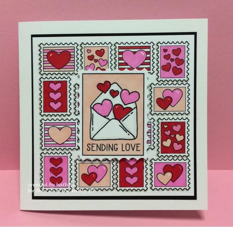 Sending Love - A5 Stamp Set